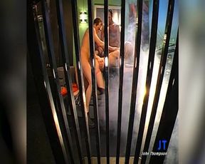 Bukkake Sluts Get Their Faces Drenched in Cum