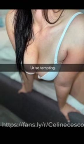 Watch how an 18-year-old girlfriend cheats on her boyfriend after he ignores her. Story on Snapchat