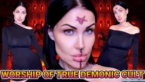 WORSHIP OF TRUE DEMONIC CULT
