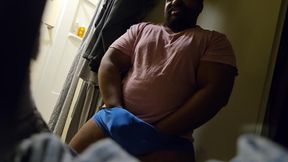 Thick Black Daddy Busts a Fat Nut
