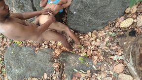 Indian Desi Girl Fucked by Her Step Brother in Jungle
