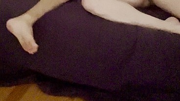 Amateur twink and his pale skin flatmate caught on cam watching porn and jerking-off together... (+ testing mutual masturbation)