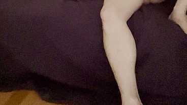 Amateur twink and his pale skin flatmate caught on cam watching porn and jerking-off together... (+ testing mutual masturbation)