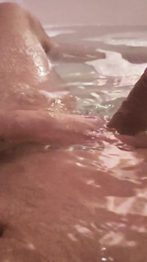 In the tub
