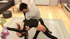 Ballet dance with elements of candid poses. The deluca family