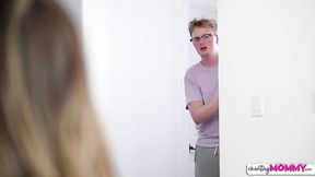 ”I Caught My Step Mom's Repairman Bang Her!! - Gigi Dior”