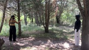 LATINA SISTERS FIGHT IN THE WOODS - "UNMASKED" PART 1