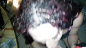 Latino Crossdresser Blowjob