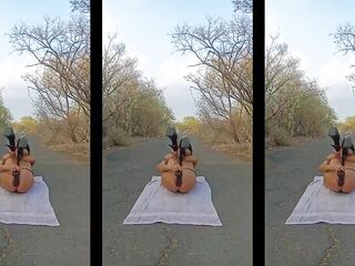 Rubidoll Prostitute has anal-act of love with a ebony knob BBC