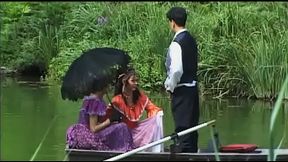 Myrka and Lydia Takes Turns Sucking and Fucking a Servants Cock