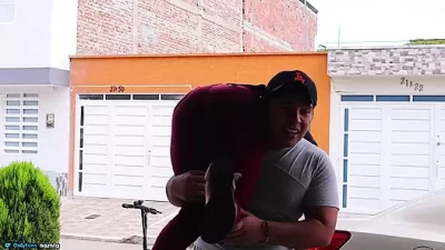 Hot Encounter: Neighbor's Cock Slip and Naughty Injection