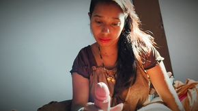 Desi Stepsister blowjob - Pahli bar meri Biwi ki badi ne Mera bada land Apne munh mein liya.