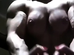 Powerful Russian Amazon- Muscle Display and Pussy Play