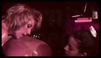 Blonde Lesbians Double Teamed by Toys | Vintage Threesome Special release