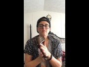 Trans man ASMR unboxing HRT kit