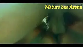 MATURE BABE with giant tool gives a deepthroat sucking in missionary position