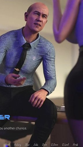 Hot Cheating Wife Fucks Her Client to Keep the job deal - 3D Hentai Game - the office