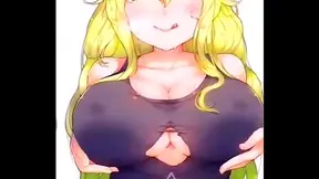 Miku's Big Tits & Small Tits Fun in Dragon Ball Anime Adventure