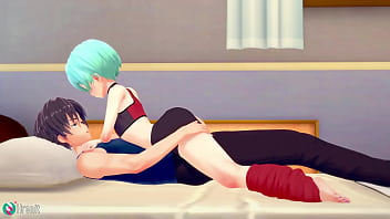 Conversando com o primo no quarto