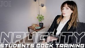 Naughty Students Cock Training JOI