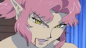 Vampire Interrupts Hot Romance for Fiery Three-Way Encounter