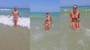 topless a la plage