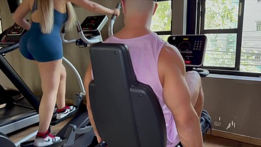 Super hot guy from my gym finally made a move on me