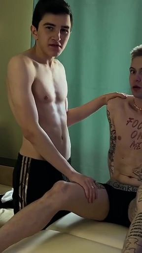 Massage and Cum in Mouth