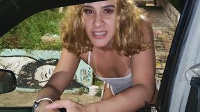 she was almost naked in the street prostituting herself with a perfect, tanned body. i fucked the hottie without a condom in a public park outdoors and came inside her pussy, which is when we got caug
