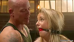 Hot Tied Blonde Is Anal Banged