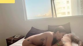 in public hotel, rough fucking
