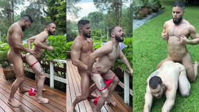 rico marlon fucking me outdoors + pissing in me