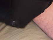 パンツの中から溢れ出たヌルヌルのがまん汁で勃起乳首を弄ぶ変態日本人のオナニー【#72】