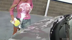 Sexy Curves & Fake Titties: Busty Babes Ride Big Dicks Hardcore In Cars