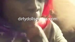 Sloppy head ladyboy pleasing a bbc