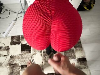 stepsister has a sexy ass while looking for her bra I goo flow on ass /CandyLuxxx