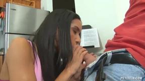”Naughty Teen Trades Beaver for Lessons”