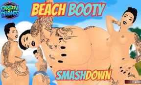 Beach Booty Smashdqwn - Amazing Anal Sex