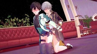 Caelus x Danheng - honkai starlet ride