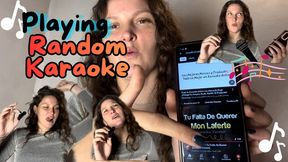 Playing random Karaoke