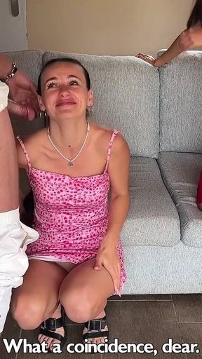 Swingers Couples Meet for a Wife Swap and Have Passionate Sex on the Same Couch