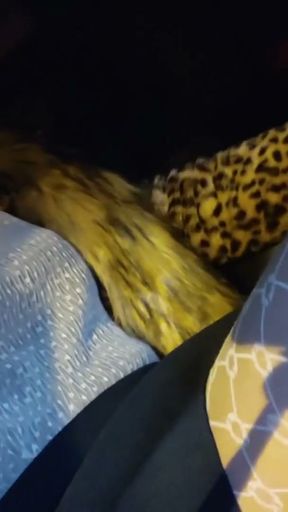 Sexy Little Ponnyboy sissy walking in shop and outside   Clip 1
