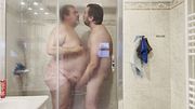 A shower is better with two men