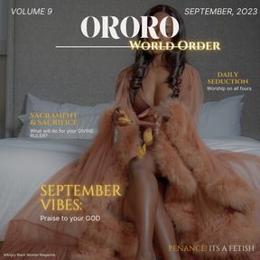 Ororo World Order Vol. 9 - Sacrament & Sacrifice