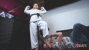 Jenny - Karate Feet Humiliation - HD 1080p MP4