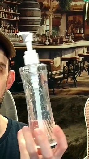 Mrgras Water-based Premium Lube Unboxing and Creampie