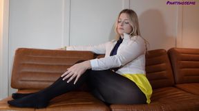 Eating Pantyhosed Pussy Is the Best