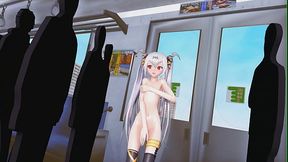 [MMD]Alice caught in public