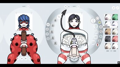 Ladybug gets wrecked by triple black bbc creampie DP