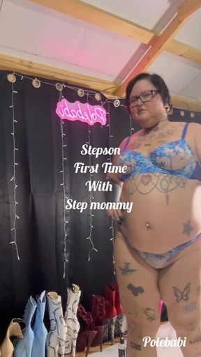 Stepson's First time with Stepmom